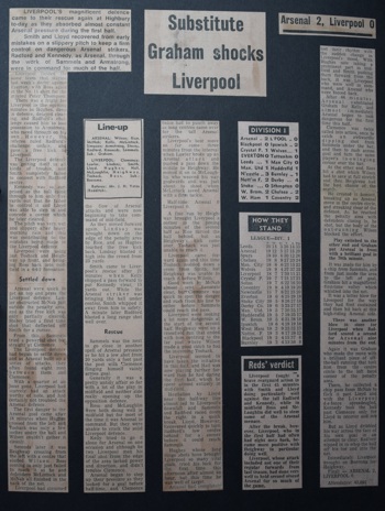 Substitute Graham shocks Liverpool